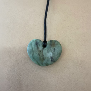 Manawa Pounamu Pendant - 5