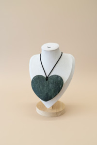 Manawa Pounamu Pendant - 3