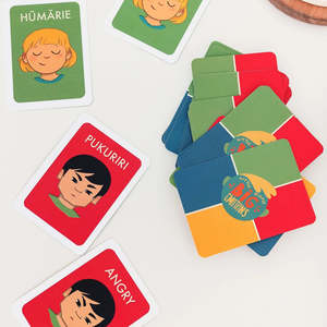 Pepi Tamariki: Feelings Cards (English/Te Reo Māori) - Little People, Big Emotions