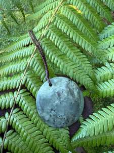 Pounamu Disc Pendant  2 - Donna Summers