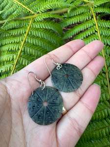 Kina Pounamu Earrings 6 - Donna Summers