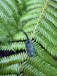 Freeform Pounamu Pendant - 1