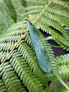 Nga Taonga Maori: Roimata Pounamu Pendant - 1