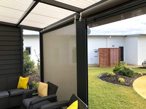 Uncategorised: Outdoor Blinds for Deck Channel Mesh