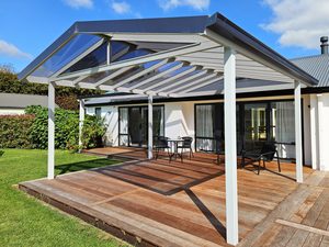 Uncategorised: Outdoor Canopies Gable Outdoor Canopy Acrylic Roof