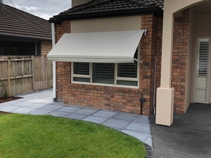 Window Awnings Spring Arm Awning Motorized