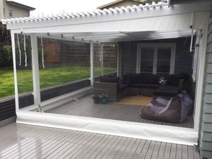 Uncategorised: Plastic Screen Handroll Clear