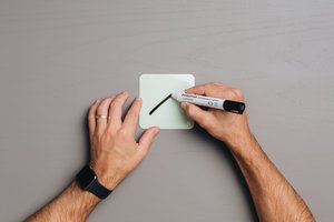 Whiteboard Marker 351 B Chisel Tip Lumocolor® - 10 Pack - A.WORKS