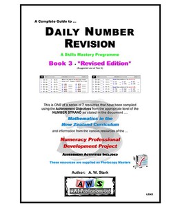 Products: L2N2: Daily Number Revision – Book 3 – AWS Publications