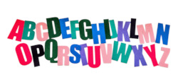 Products: Felt Alphabet
