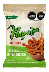 Snack Foods: Churritos de Nopal chile-limon