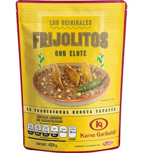 Refried Beans With Corn "Garibaldi" 250g