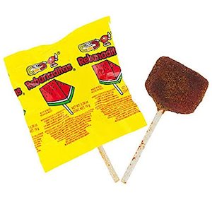 Rebanaditas – Spicy Watermelon Lollipop