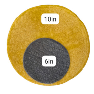 Tortillas Corn And Flour: Large Corn Tortilla 10" (25cm) - 6 Pack