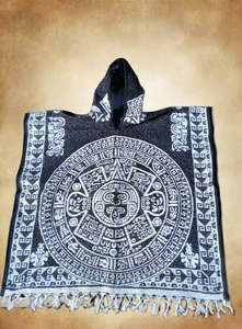 Aztec Calendar Poncho