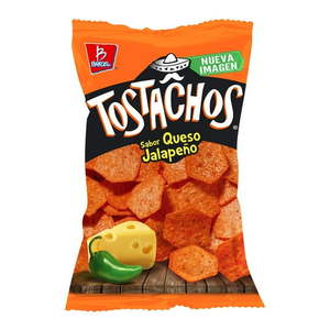 Mexican Snacks: Tostachos Queso Jalapeño Corn Chips – 75g - BBD 19 JAN 2026