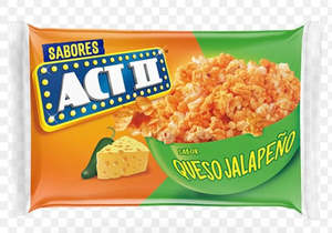 ACT II Popcorn – Queso Jalapeño (89g) - BBD JUL 2026