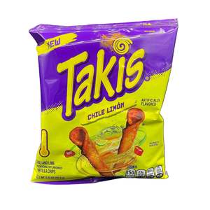 Mexican Snacks: Takis Chile Limon 28g BBD FEB 2026