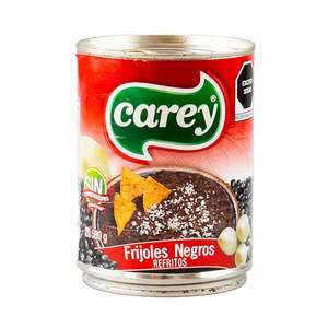 Mexican Beans: Carey Refried Black Beans 580g