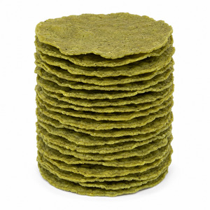 Mexican Snacks: Corn Cactus Tostadas with Chia Seeds - 20 pack