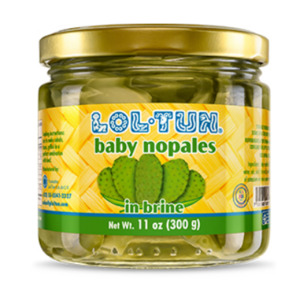 Chillis Vegetables: Baby Nopales Cactus in Brine 300g