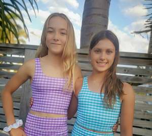 Cropped Tank: Plaid cropped Tank