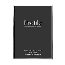 Homeware: Profile Habitat Silver 5X7 Frame