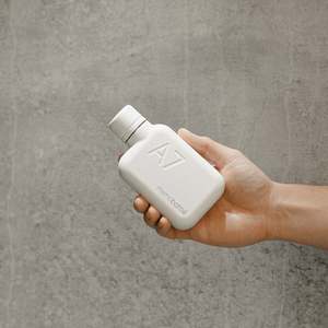 A7 memobottle - White  (Stainless Steel)