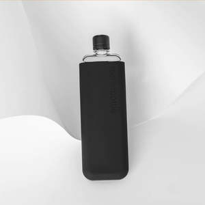 Memobottle Slim Silicone Sleeve- Black Ink