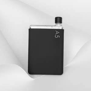 Memobottle: Memobottle A5 Silicone Sleeve - Black Ink