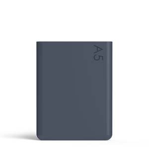 Memobottle: Memobottle A5 Silicone Sleeve - Midnight Blue