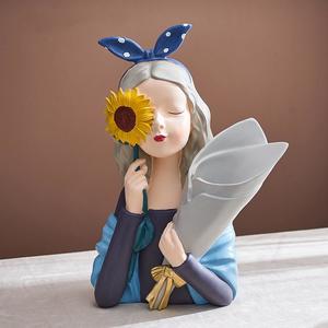 Xmas: Bowknot Girl Home Decor