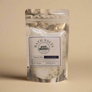 Scullys Nz: SCULLYS NZ - Lavender Bath Salts 250gm