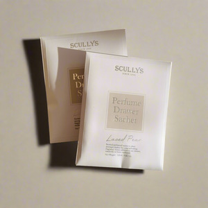 Scullys Nz: Scullys NZ - Laced Pear Perfume Drawer Twin Sachet