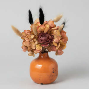 Homeware: Ember & Earth — Dried Floral Arrangement in Terracotta Vase