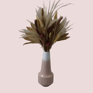 All Flowers: Blush Pink Vase- Dried Arrangement