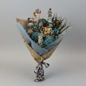 All Flowers: Blue Mood - Dried Bouquet