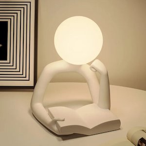 home decor: The Reading Man Lamp
