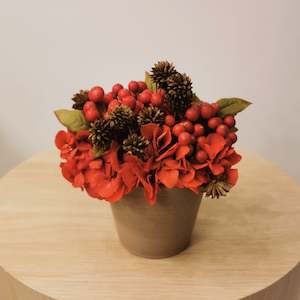 Dried Flower: Wine Berry Arrangement