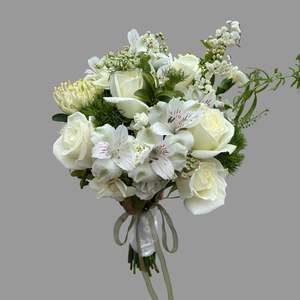 Bridal Bouquet- Green & White Collections