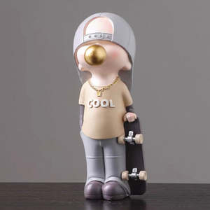 Homeware: Gold Bubble - Skate Boy