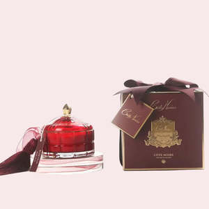 Homeware: Cote Noire Art Deco Candle - Red & Gold - Rose Oud - GML45017