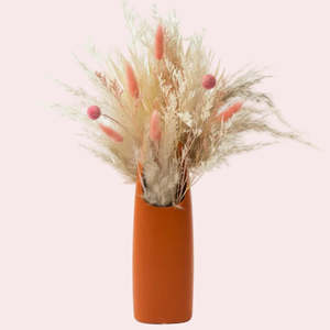 Terracotta & Cream Vase Arrangement