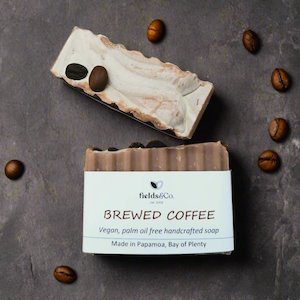 Brewed coffee handmade soap - fields&Co.