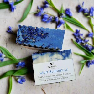 Wild Bluebells handmade soap - fields&Co.