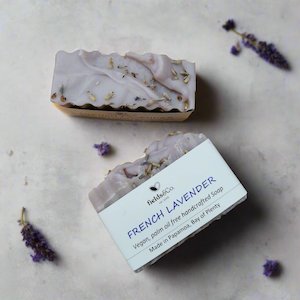 French Lavender handmade soap - fields&Co.