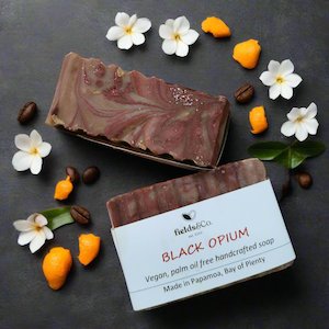 Black Opium handmade Soap - fields&Co.
