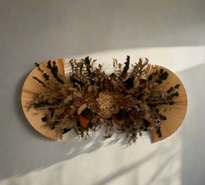 Homeware: Dried Autumn - Large Wall Feature (Approx 1.2 metre)