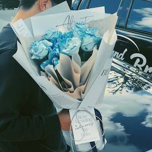 Valentines Day Gift Ideas: Texture Blue Roses