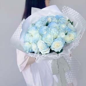 All Flowers: Iced Blue Roses